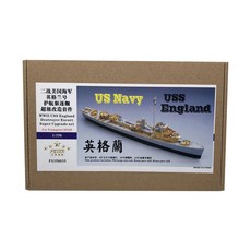 FSTARmodel 1:350 二戰 USS 英國驅逐艦護航超級升級套組適用於小號手 05305 塑料模型零件, 混色