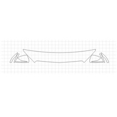 헥시스 벤츠 E CLASS SEDAN 300 SPORT 2018 H PU HM 30.48cm BIKINI WRAPPED PPF보호필름, 1개