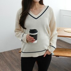 봉봉스토리 딥브이 니트 임부복