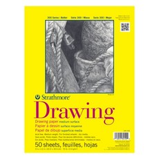 Strathmore 絲蒂摩 S3 膠裝素描本 50張 GI340109, 23 x 30 cm, 參考詳細頁面