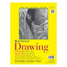 Strathmore 絲蒂摩 S3 繪圖本 50張 膠裝 GI340111, 28 x 35 cm, 1個