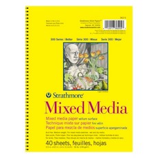 Strathmore 絲蒂摩 混合媒材專業素描本 GI362005, 14 x 21 cm, 40張