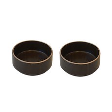 ERATO 深圓碗 KD-0302A L號, 棕色的, 2件