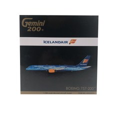 Gemini Jets 1:200 Iceland Airlines B757-200 TF-FIR 80th Airplane 壓鑄, 混色
