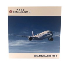 JCWings 1:400 Taiwan China Airlines A350-900 B-18901 official version 비행기 다이캐스트, 혼합 색상, 1개