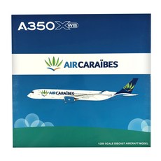 JCWings 1:200加勒比航空A350 F-HHAV飛機壓鑄模型, 混色