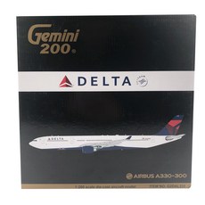 Gemini Jets 1:200 美國達美航空 A330-300 N822NW 飛機壓鑄, 混色