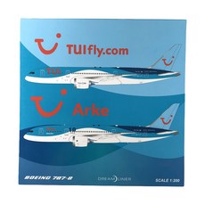 JCWings 1:200 Germany air B787-8 PH-TFM Arkefly飛機壓鑄模型, 混色