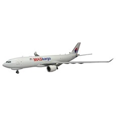JCWings 1:400馬來西亞航空A330-200F 9M-MUA 飛機壓鑄模型, 混色