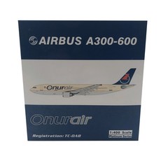 鳳凰1:400 Onurair A300-600 TC-OAB飛機壓鑄模型, 混色