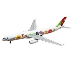 鳳凰1:400葡萄牙航空A330-300 CS-TOW PORTUGAL STOPOVER飛機壓鑄模型, 混色