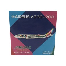 鳳凰1:400義大利航空A330-200 EI-EJM EXPO 2015飛機壓鑄模型, 混色