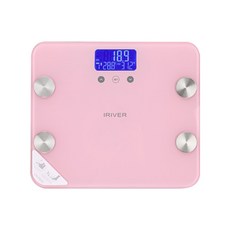 IRIVER 身體平衡數字秤, BS-F203, 小貓粉紅色