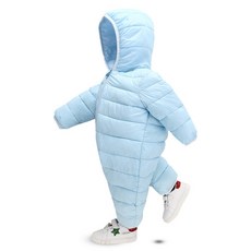 Mom's care 幼兒素色連身衣