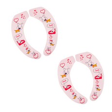 블럭마트 욕실 심플 변기시트, TYPE2, 2개