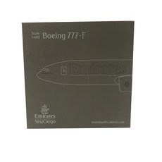 GeminiJets 비행기다이캐스트 1/400 Emirates B777-FA6-EFF cargo plane, 혼합 색상, 1개