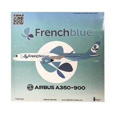 Inflight飛機壓鑄模型 1/200 France blue air A350-900 F-HREU, 混色