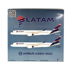 Inflight飛機模型 1/200 Chile La A350-900 航空 PR-XTE, 混色