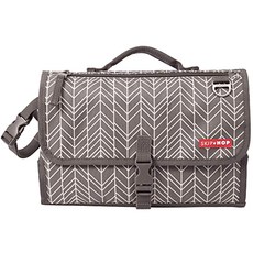 SkipHop 프론토 시그니처 기저귀가방, 그레이 멜란지