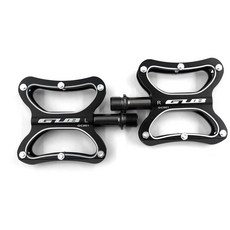 GUB GUB GC-001腳踏板 防滑超輕量腳踏板, 黑色的, 1套