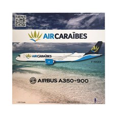 Inflight飛機模型 1/200 Caribbean aviation A350-900 F-HHAV, 混色