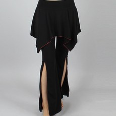 CHORUS LINE CH18158R 有氧運動褲, 黑+紅