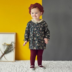 PRIELLE 女童印花連身裙