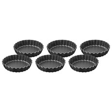 트라몬티나 브라질 타르트 몰드 블랙 20099075, 6개입
