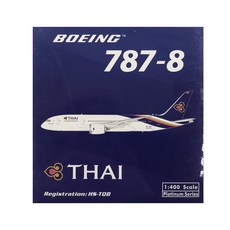 鳳凰1:400泰國航空B787-8 HS-TQB飛機壓鑄模型, 混色