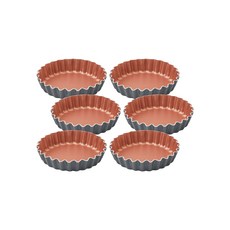 트라몬티나 베이커리 타르트 몰드 그레이 27899061, 6개입