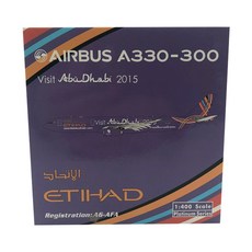 鳳凰1:400 Aerwar A330-300 A6-AFA 2015阿布達比旅遊2015飛機壓鑄模型, 混色