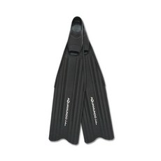 Aqua Mundo Flex 200塑膠腳蹼, 黑色的