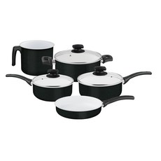 트라몬티나 퀘벡 쿡퀘어 냄비프라이팬 세트 20799055, 블랙, 5종