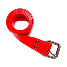 ONE BREATH 矽膠潛水配重帶, 紅色的