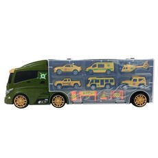 貨櫃卡車迷你車組 軍事中型, 混合顏色, 1個