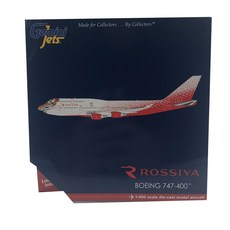 Gemini Jets 飛機壓鑄 1/400 Rossiya-Russian B747-400 EI-XLD 遠東虎, 混色