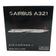 鳳凰1/400加拿大航空A321 C-GJWO飛機模型, 混色