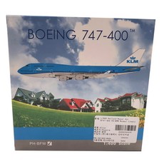 Phoenix飛機模型 1/400 Holland Royal Air B747-400 PH-BFW Normal Livery, 混色