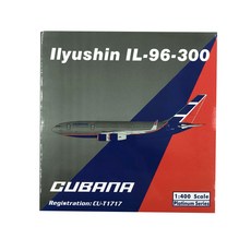 Phoenix飛機模型 1/400 Cuba aviation IL-96 CU-T171, 混色