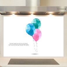 샤이니아트 주방아트보드 조각풍선01, 1개