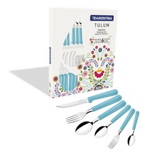 트라몬티나 툴룸 양식기 세트 23299182, 블루, 양식기 36p