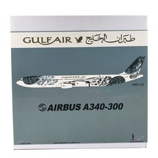 Inflight 1/200 Bay aviation A340-300 A40-LD 50th Anniversary飛機壓鑄模型, 混色