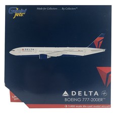 Gemini Jets 1/400 美國達美航空 B777-200ER N865DA 飛機壓鑄, 混色