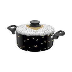 트라몬티나 엠엘케이 캐서롤 27807029, 22cm, 블랙, 1개