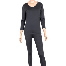 이너스토리 여성용 히트웜 초극세사 내의세트