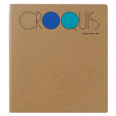 마루맨 크로키북 흰색 52.3g 100매 GIMSQ, 176 x 155 mm, 1개