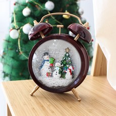 下雪鬧鐘裝飾, 混色