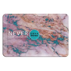 River Green 現代風格珪藻土地墊, L-187, 1個