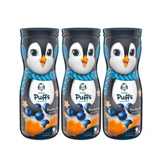 거버 퍼프 2018 Winter Edition, 블루베리, 42g, 3개