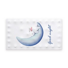 DM 알럽홈 사이드 홀 멀티 매트, 화이트토끼, 1개